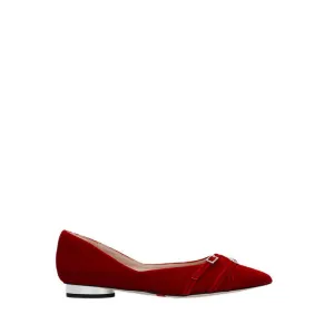 9A941-RED Women's Flats- Red