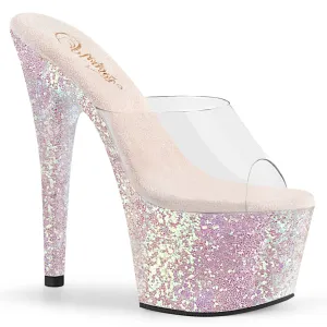 ADORE-701LG Opal Glitter Platform Stripper Shoes