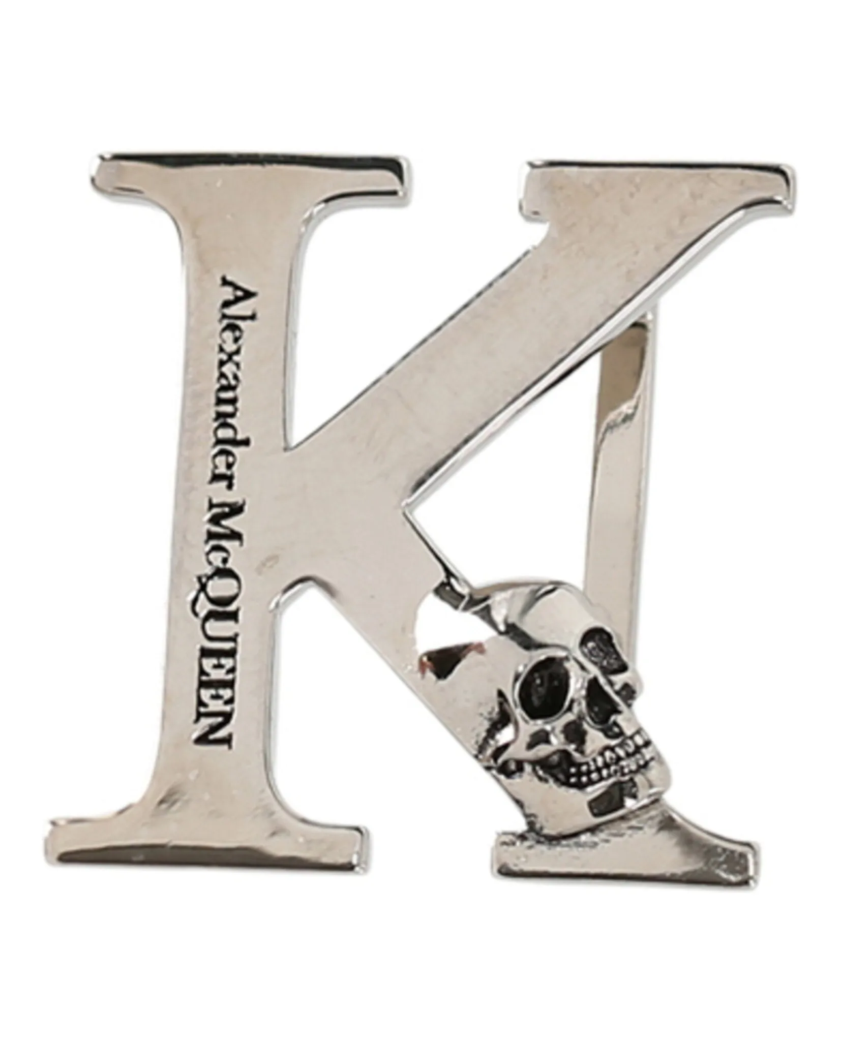 Alexander McQueen Womens Letter "K" Sneaker Charm