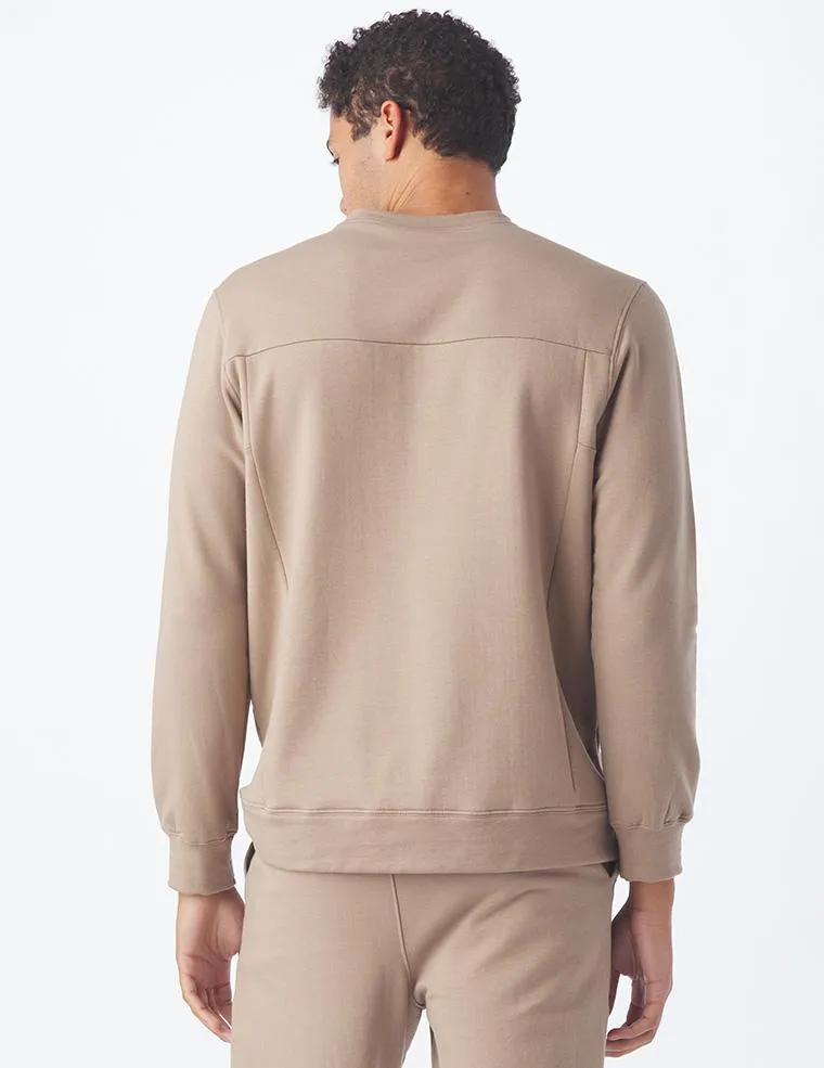 Alpine Pullover: Sand Stone