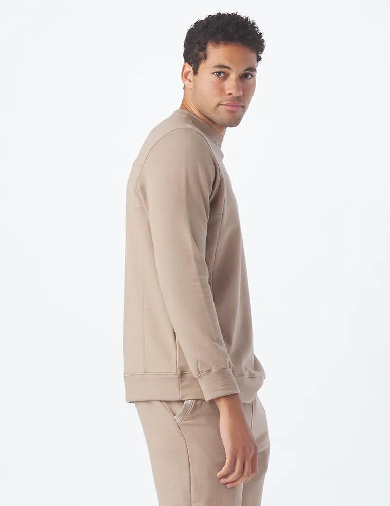 Alpine Pullover: Sand Stone