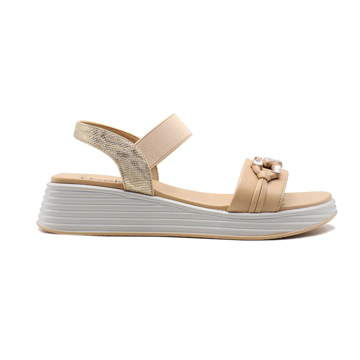 Beige Casual Sandal 078130