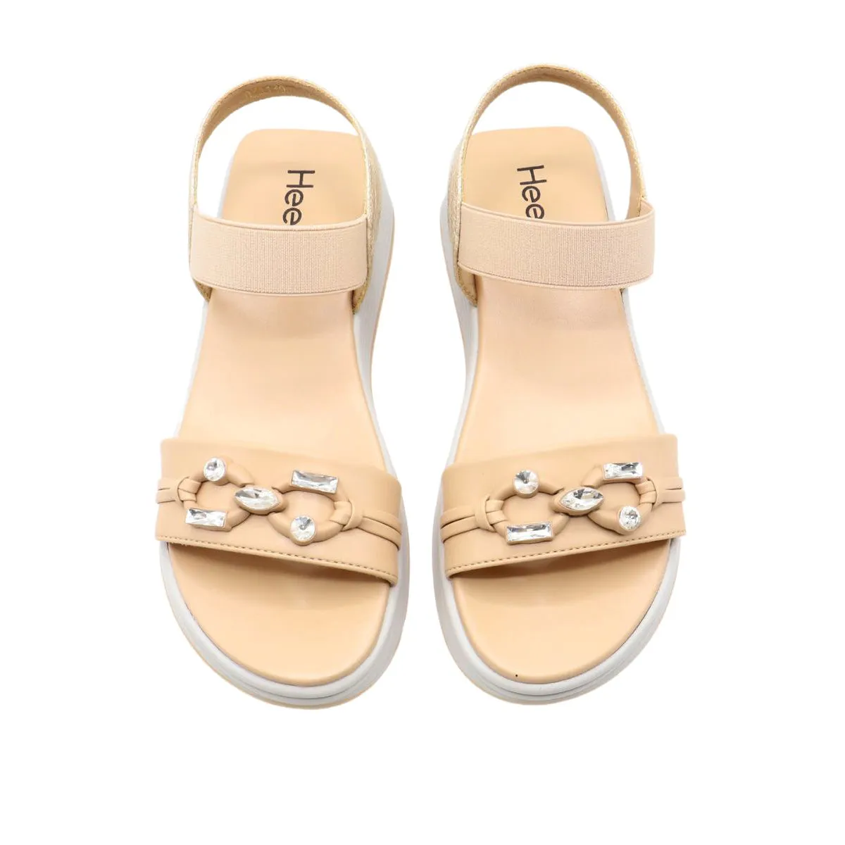 Beige Casual Sandal 078130