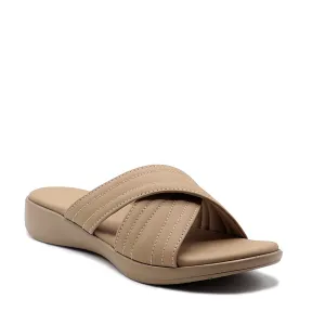 Beige Casual Slipper L00760038