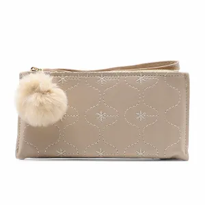 Beige Casual Wallet W00W00027