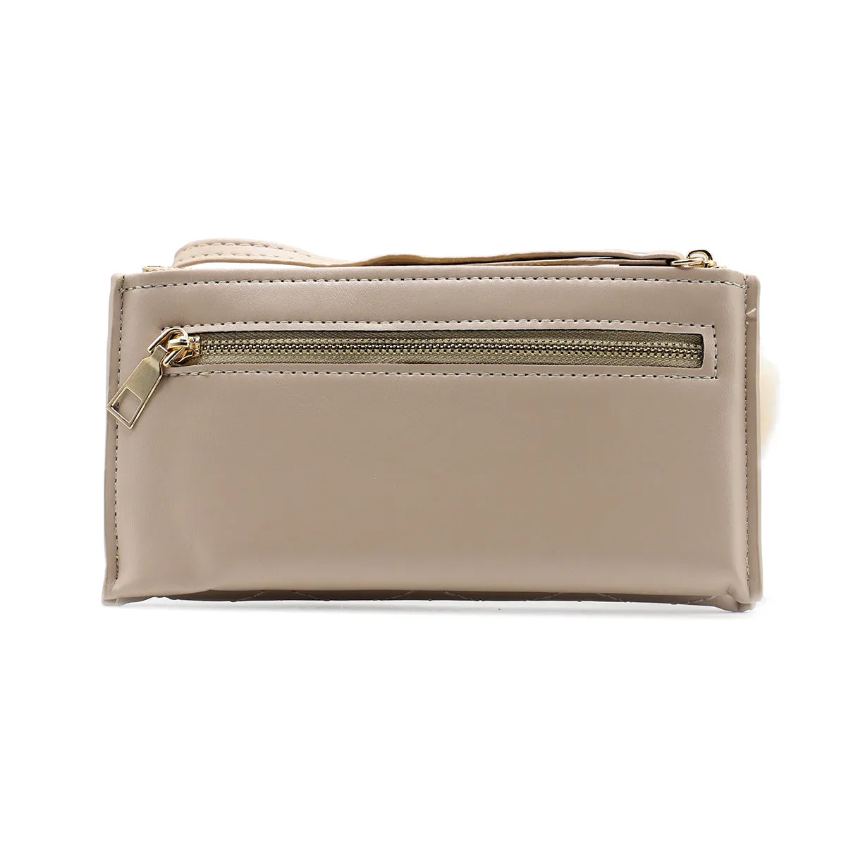 Beige Casual Wallet W00W00027