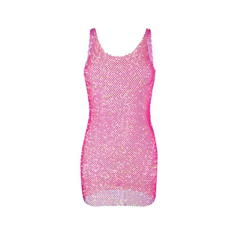 BerryBetty - Cathy Glitter See Through Sexy Mini Dress