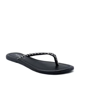 Black Casual Chappal 000381