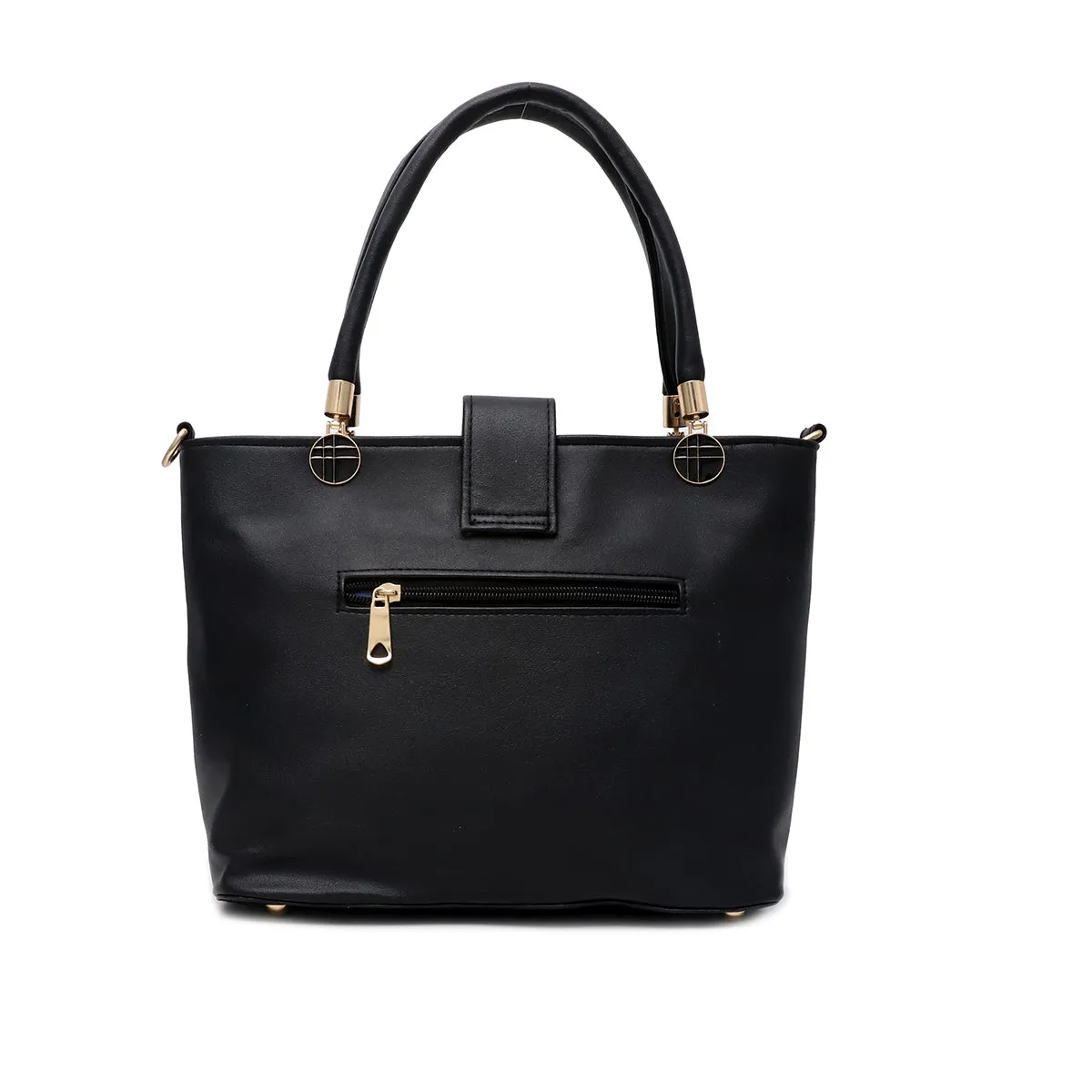 Black Casual Hand Bag P00P01328