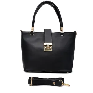 Black Casual Hand Bag P00P01328