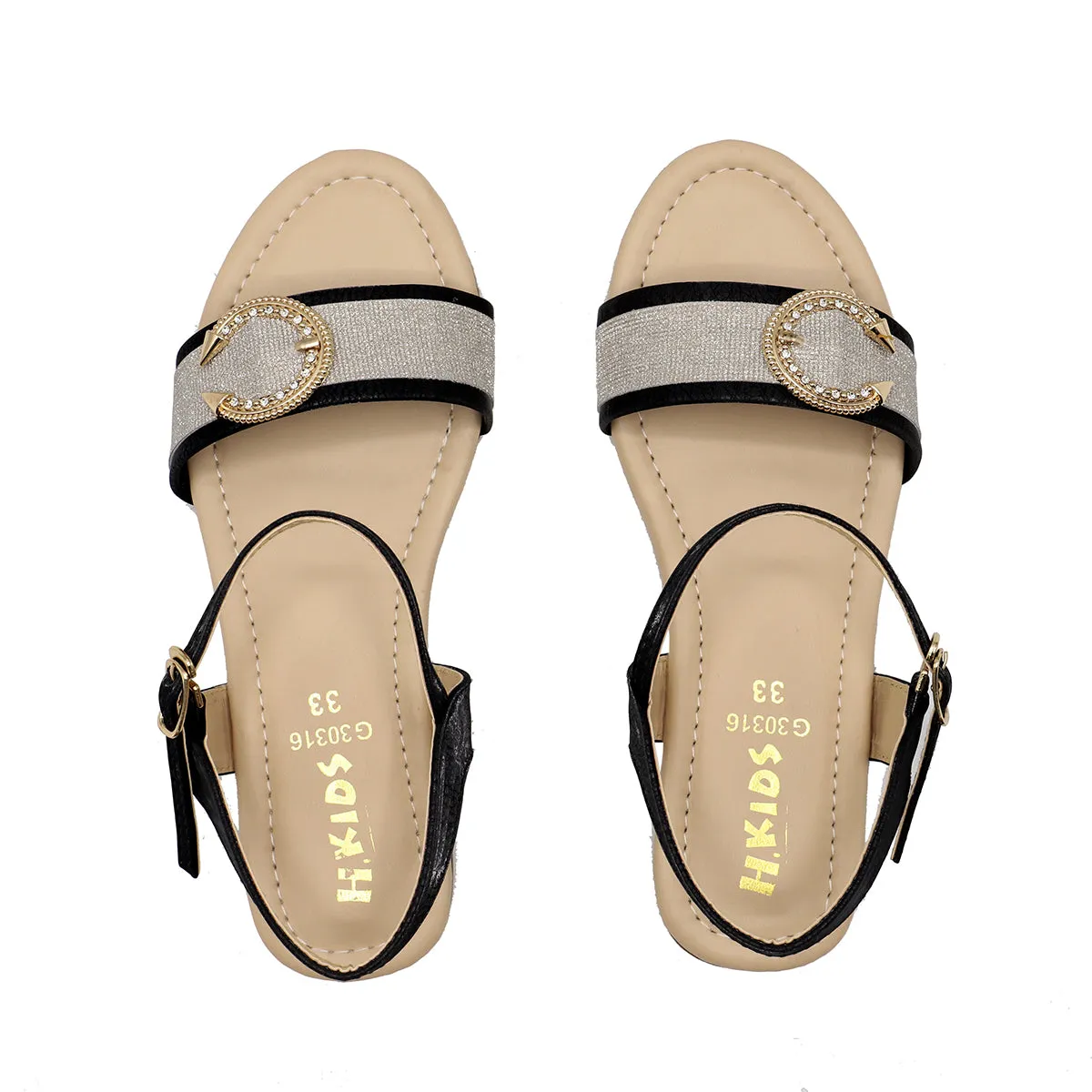 Black Casual Sandal G30316