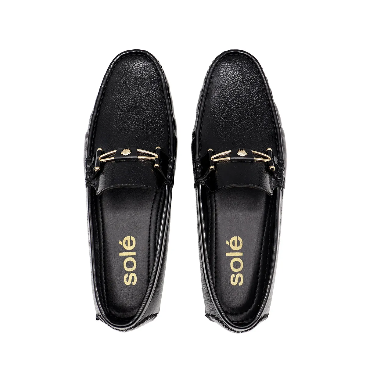 Black Casual Slip On  165138