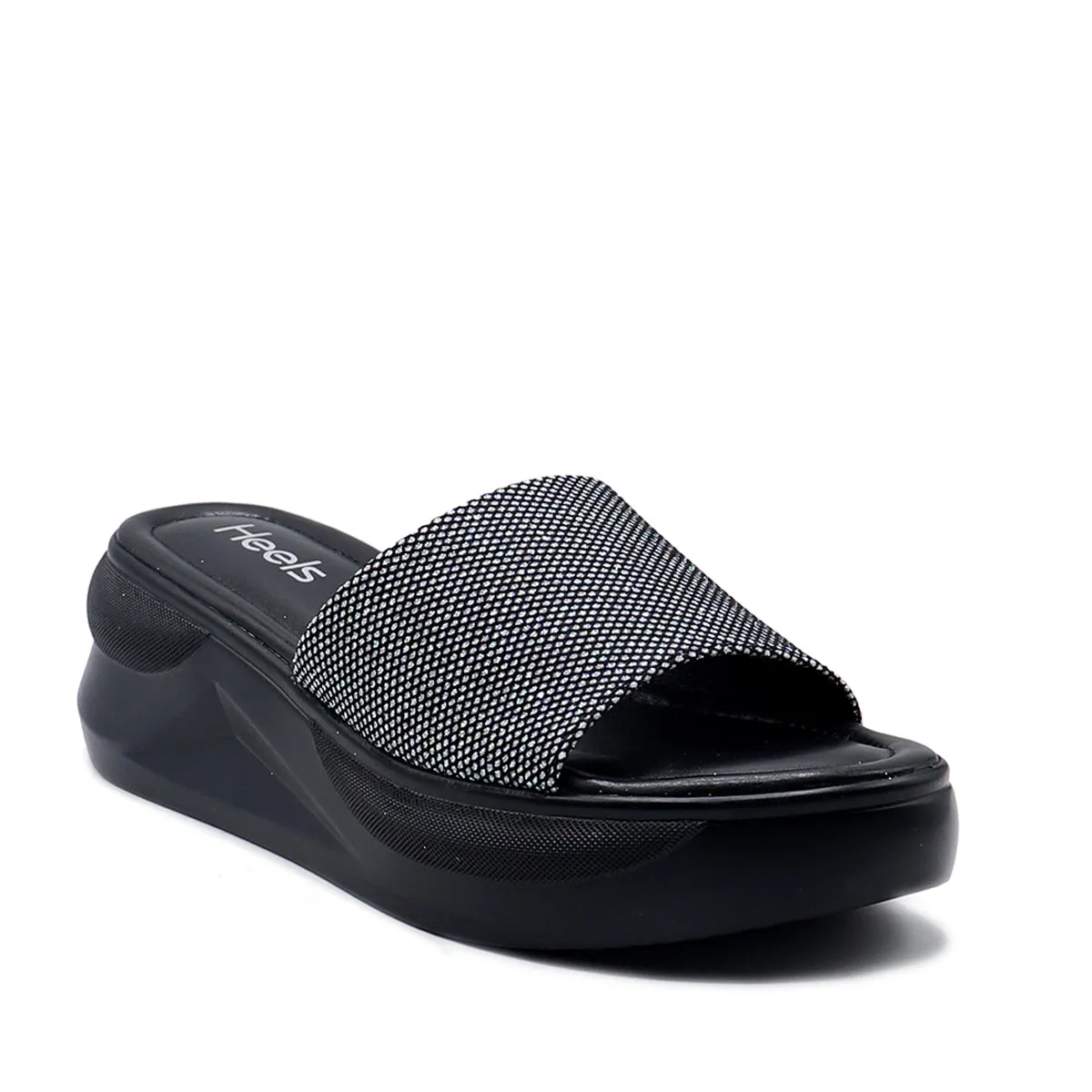 Black Casual Slipper 074187