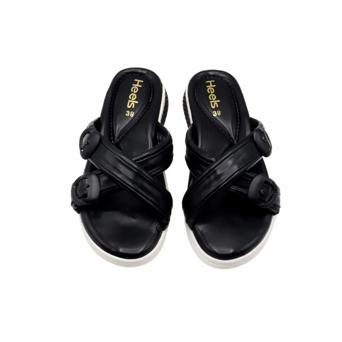 Black Casual Slipper LCL760007