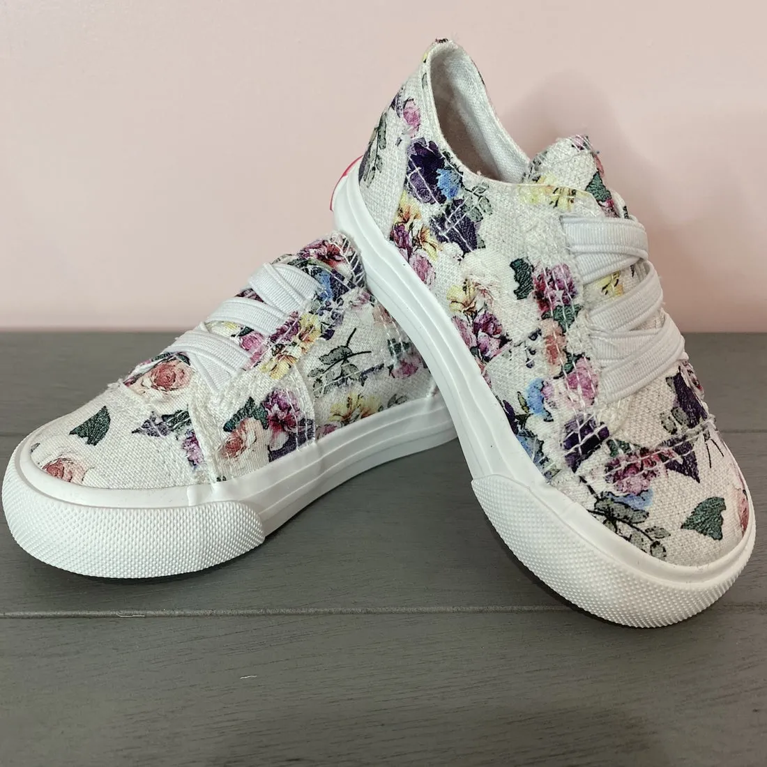 Blowfish Off White Bella Marley Toddler Sneaker