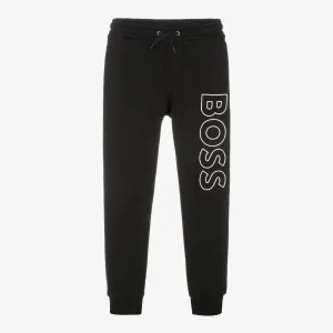 BOSS Kids Black LOGO Jogging Sweatpants