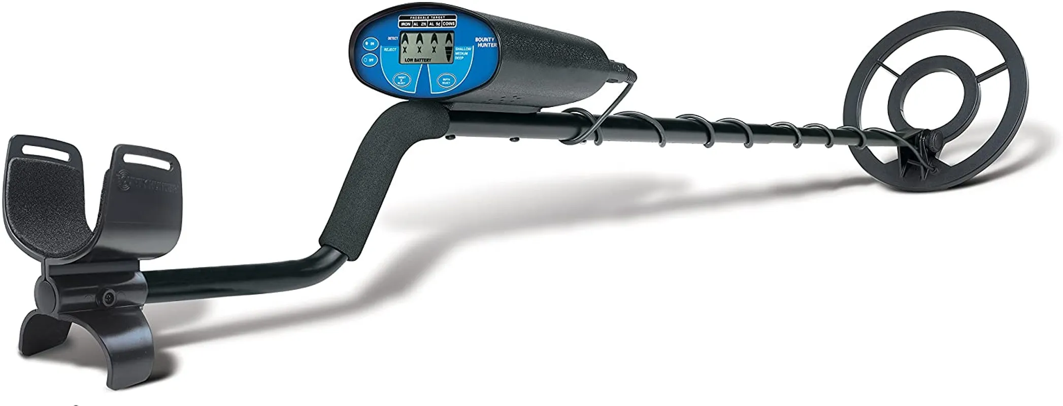 Bounty Hunter QSI Quick Silver Metal Detector, Black