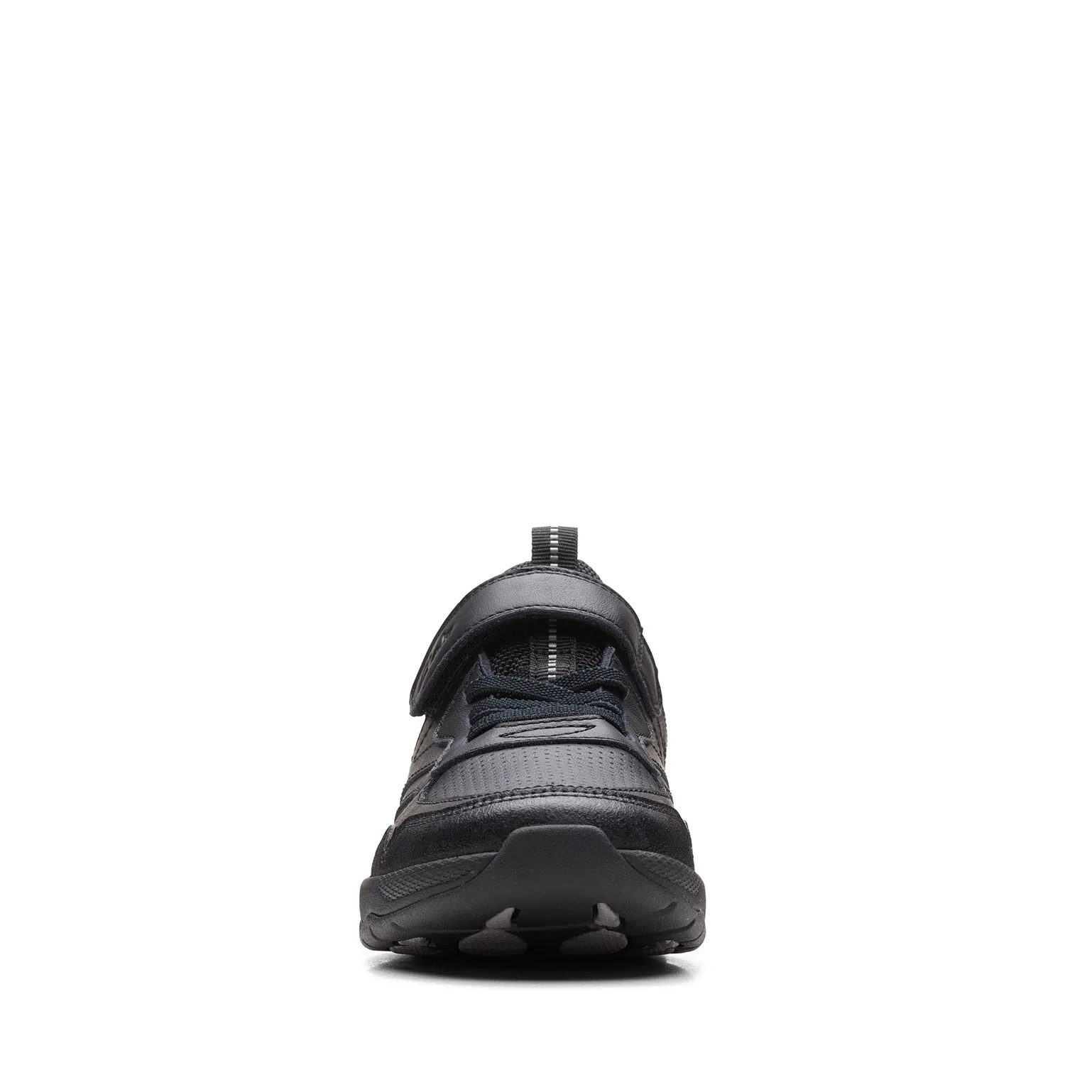 Boys - Clowder Sprint Older Black Leather