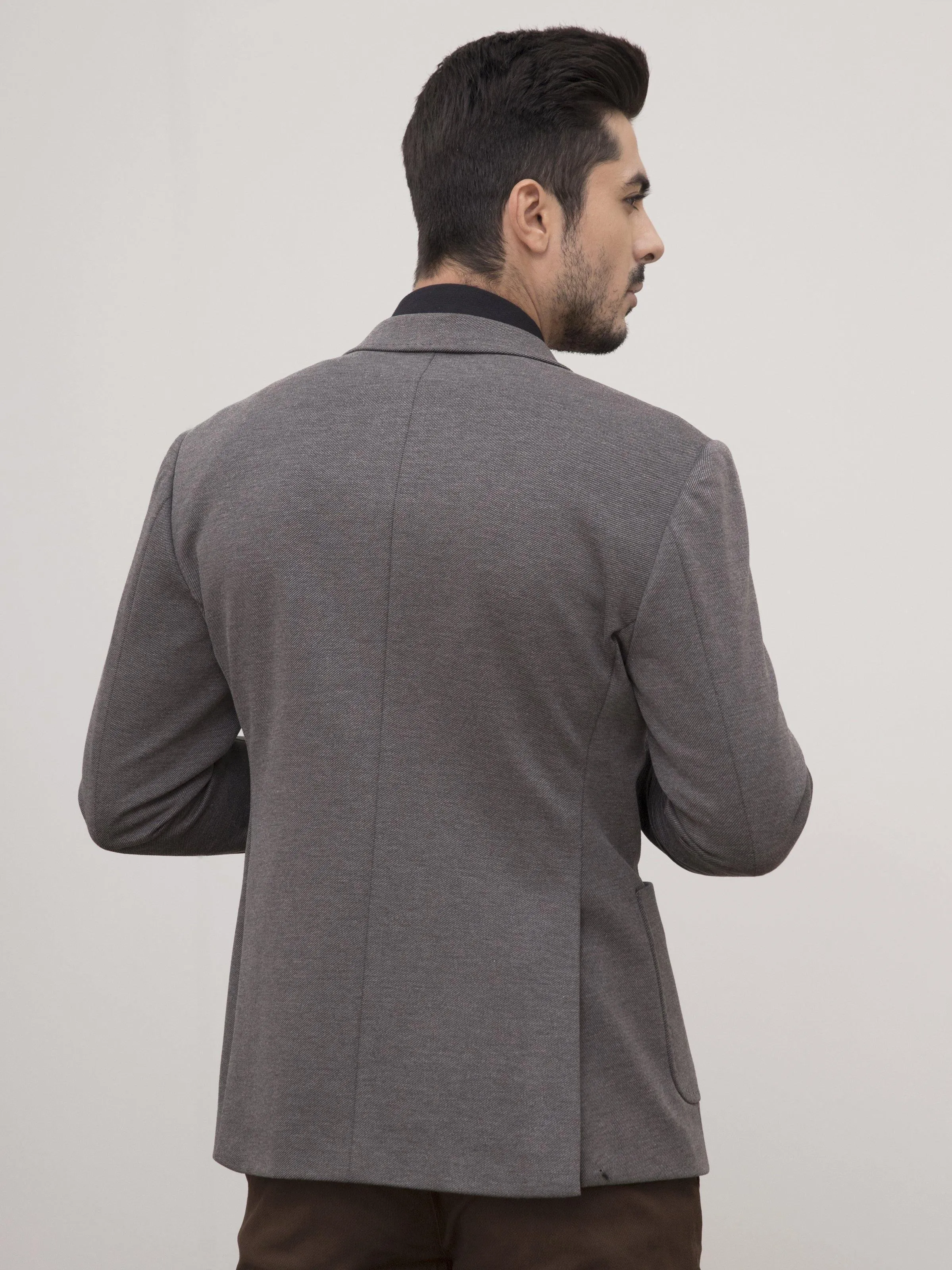 CASUAL COAT SLIM FIT GREY