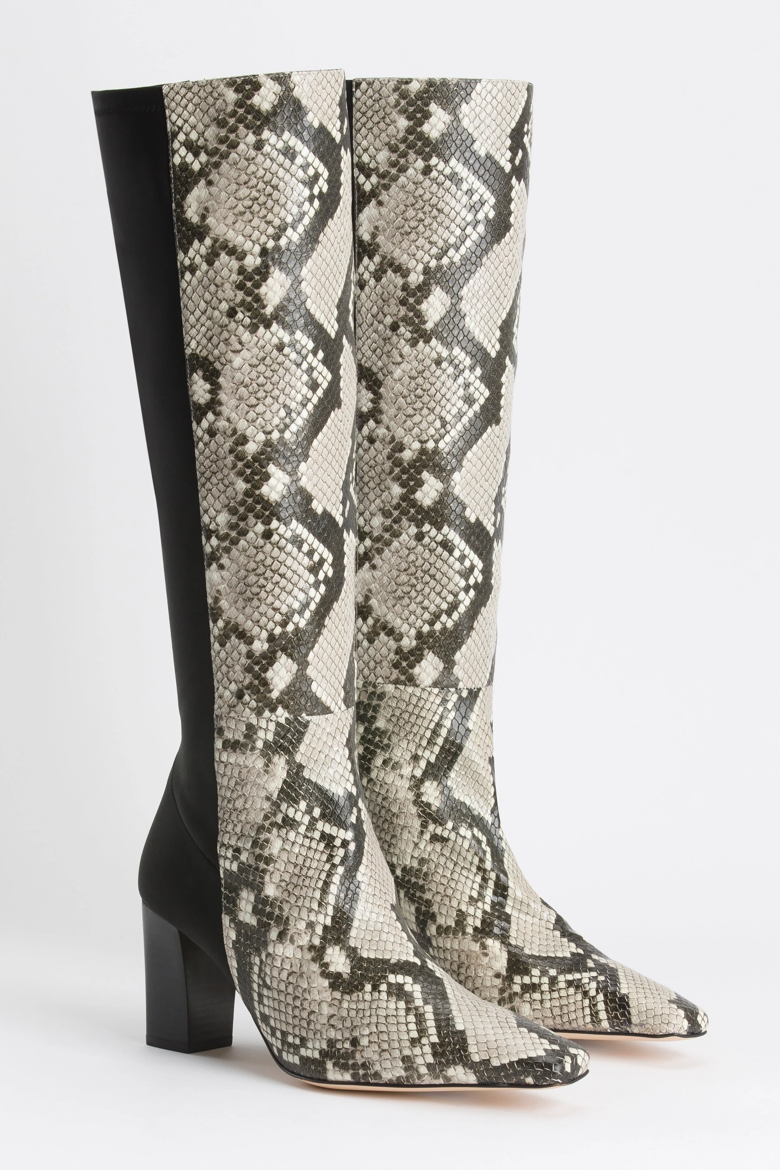 CHUNKY MIX BOOT | PYTHON STONE001