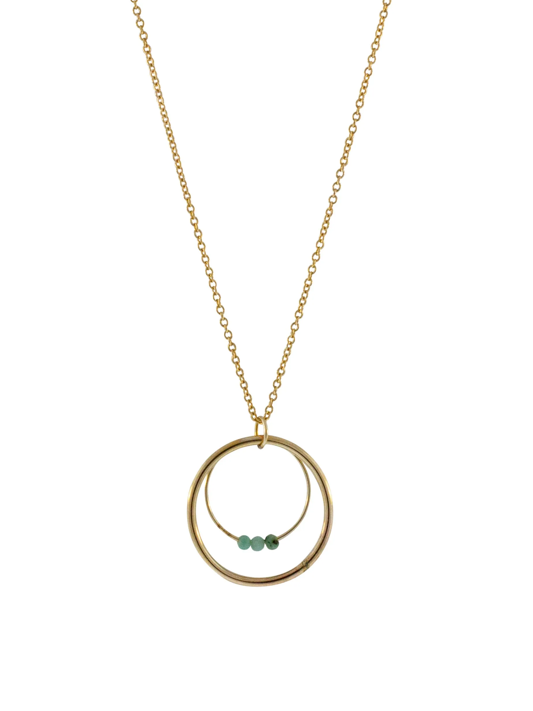 Circuit Necklace - Round