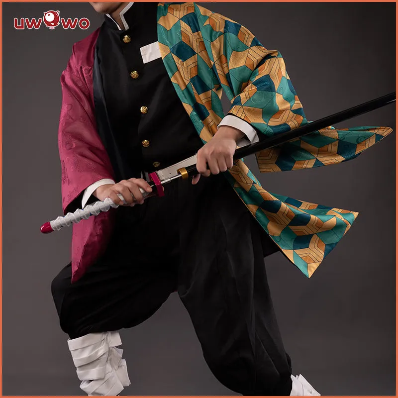 【Clearance】[Last Batch]Uwowo Anime Tomioka Giyuu Cosplay Costume Uniform Plus Size Cosplay