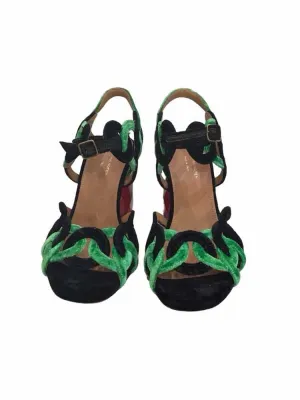 Dries Van Noten Green Size 36.5 Shoes