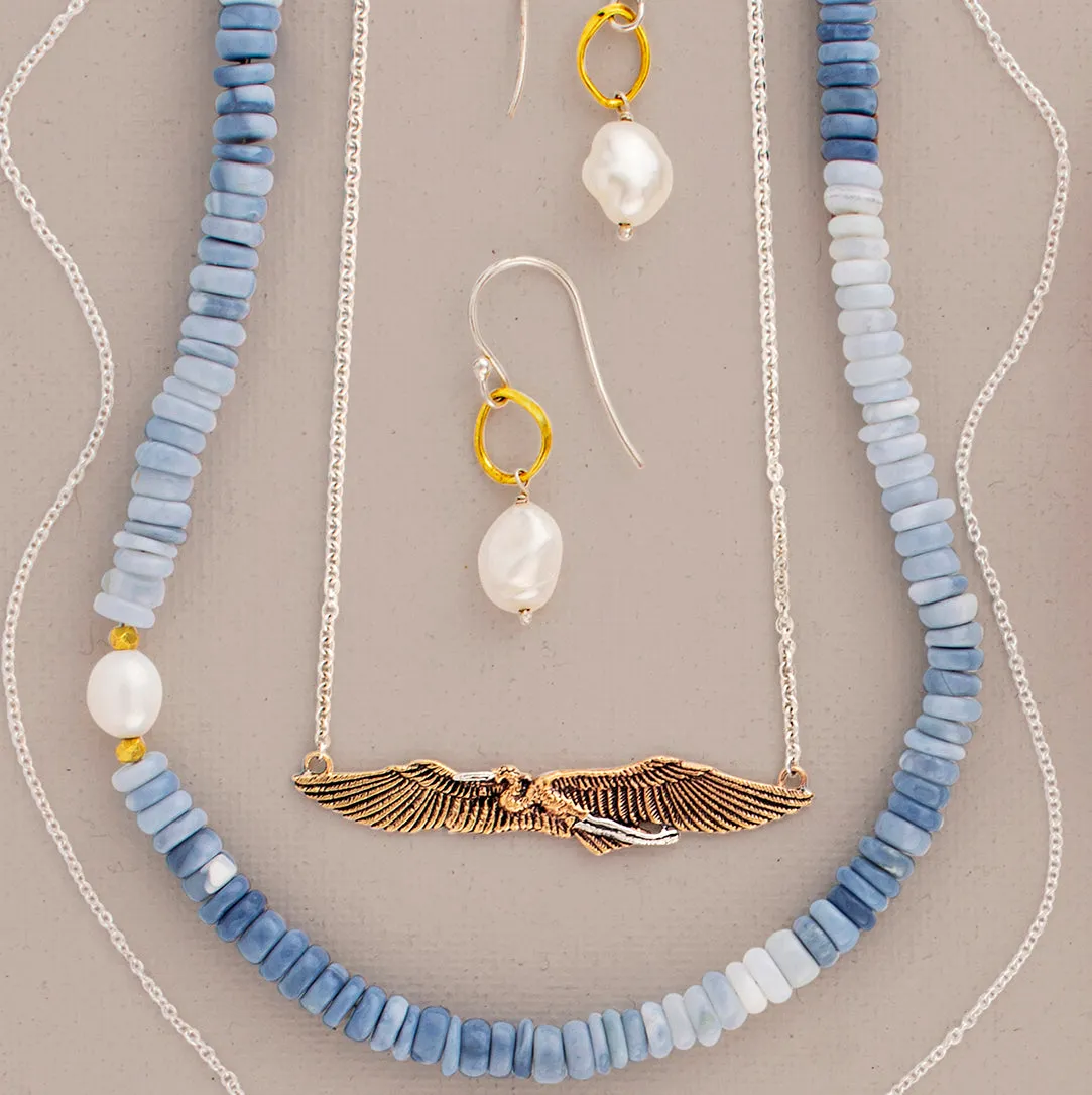 Egret Necklace