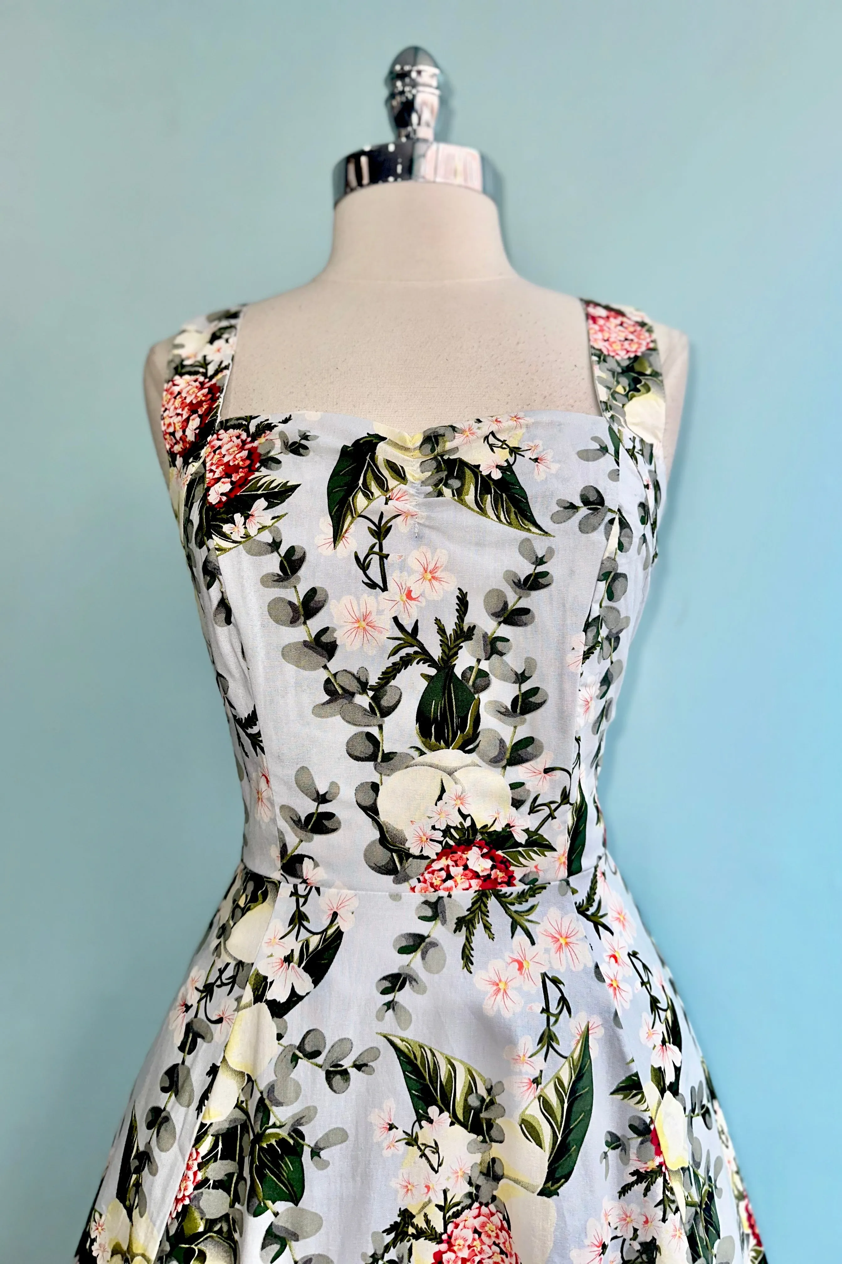 Floral Bouquet Tank Dress by Banned