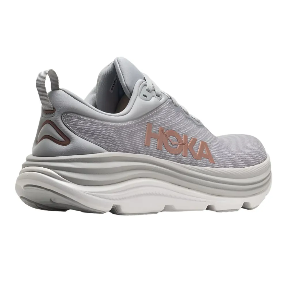 Hoka Women’s Gaviota 5 Wide Running Shoes in Harbor Mist/Rose Gold - Ultra Comfort & Support