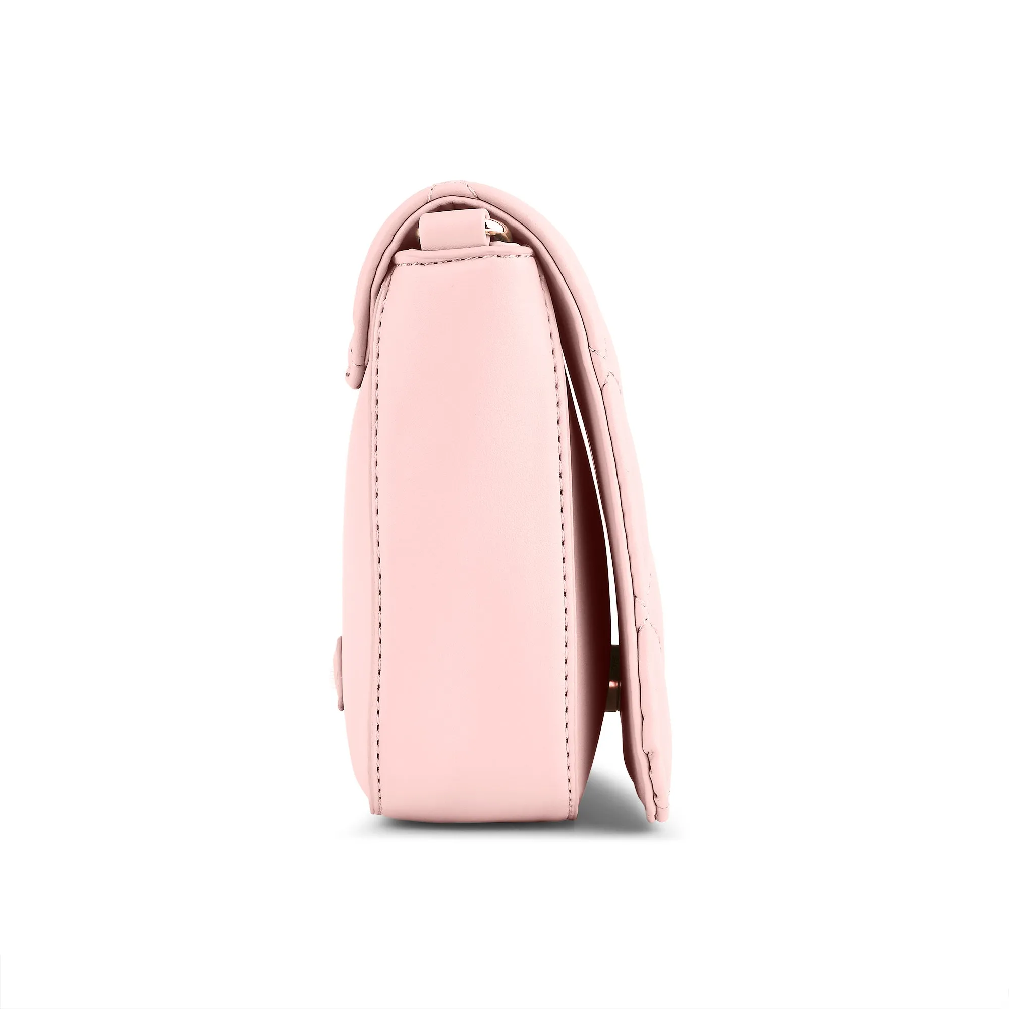 Lavie Luxe Light Pink Small Women's Carol Flap Sling Bag