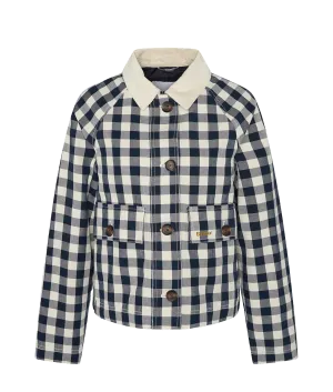 Maddison Gingham Casual Jacket - Multi