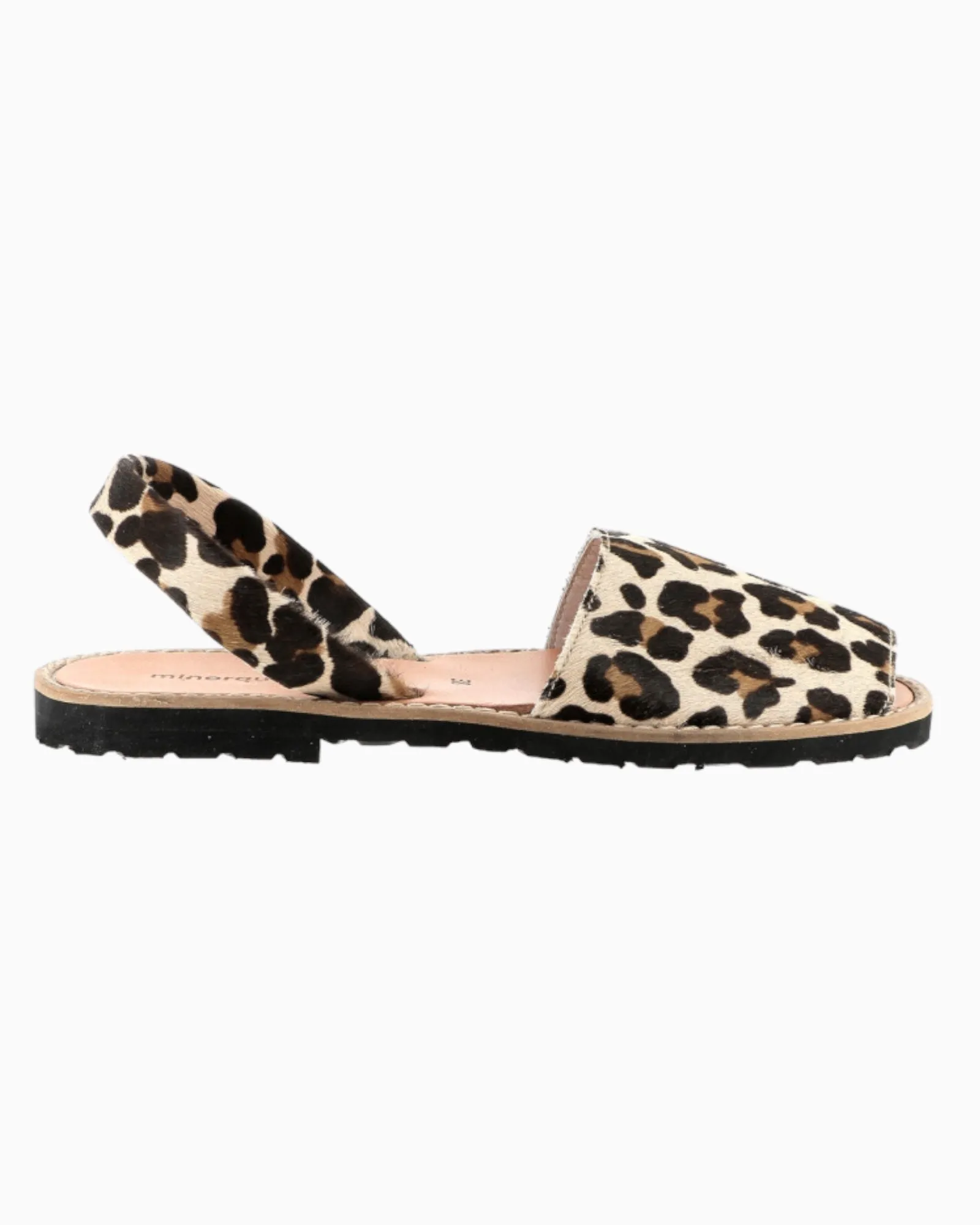 Minorquines Avarca Sandals | Leopard Print