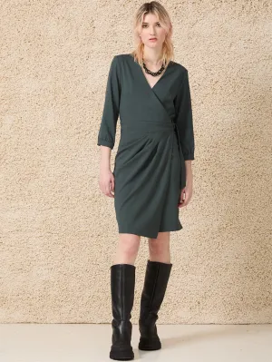 Muriel Dress in Soleste Cilantro