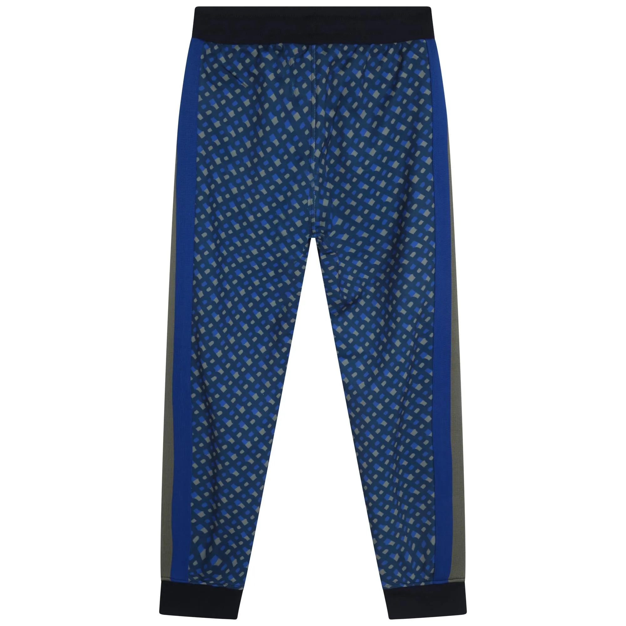 Navy Monogram Logo Jogging Pants