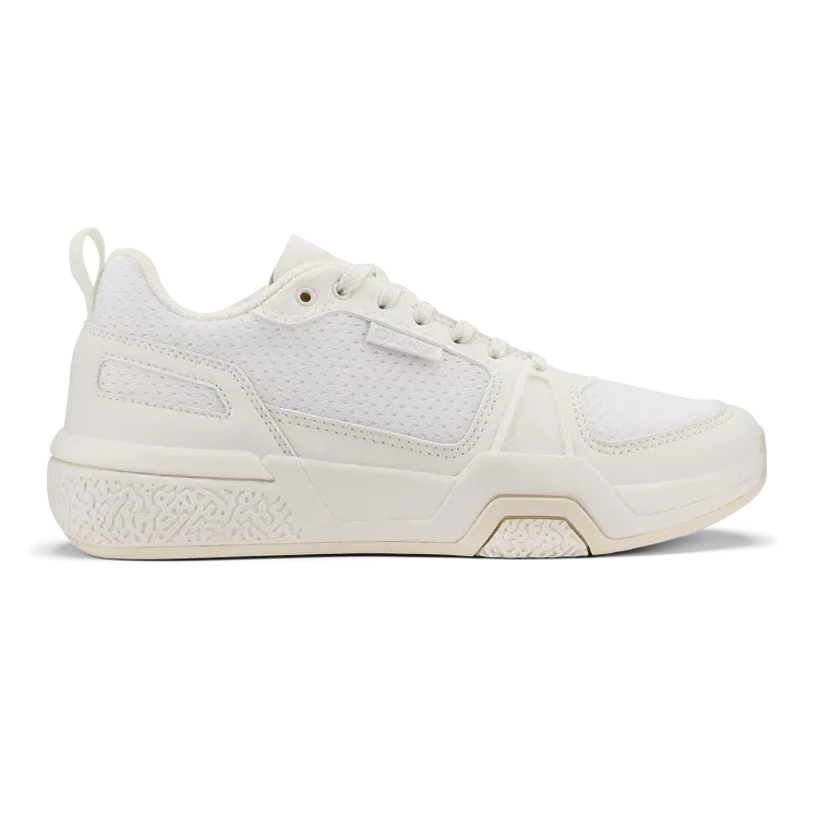 Olukai Anau Pickleball Sneaker Bright White/Bright White Sneaker 20528-WBWB