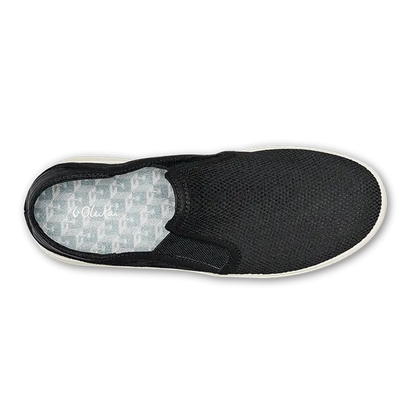 OluKai Women's Ki'Ihele Sneaker - Black/Black