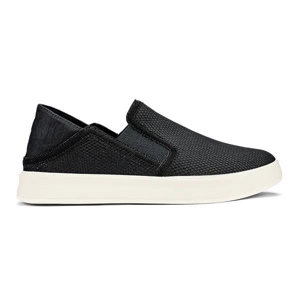 OluKai Women's Ki'Ihele Sneaker - Black/Black