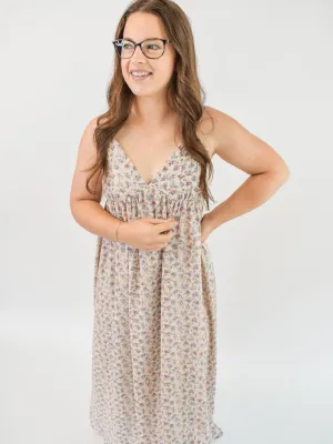 Radiate Positivity Floral Maxi Dress