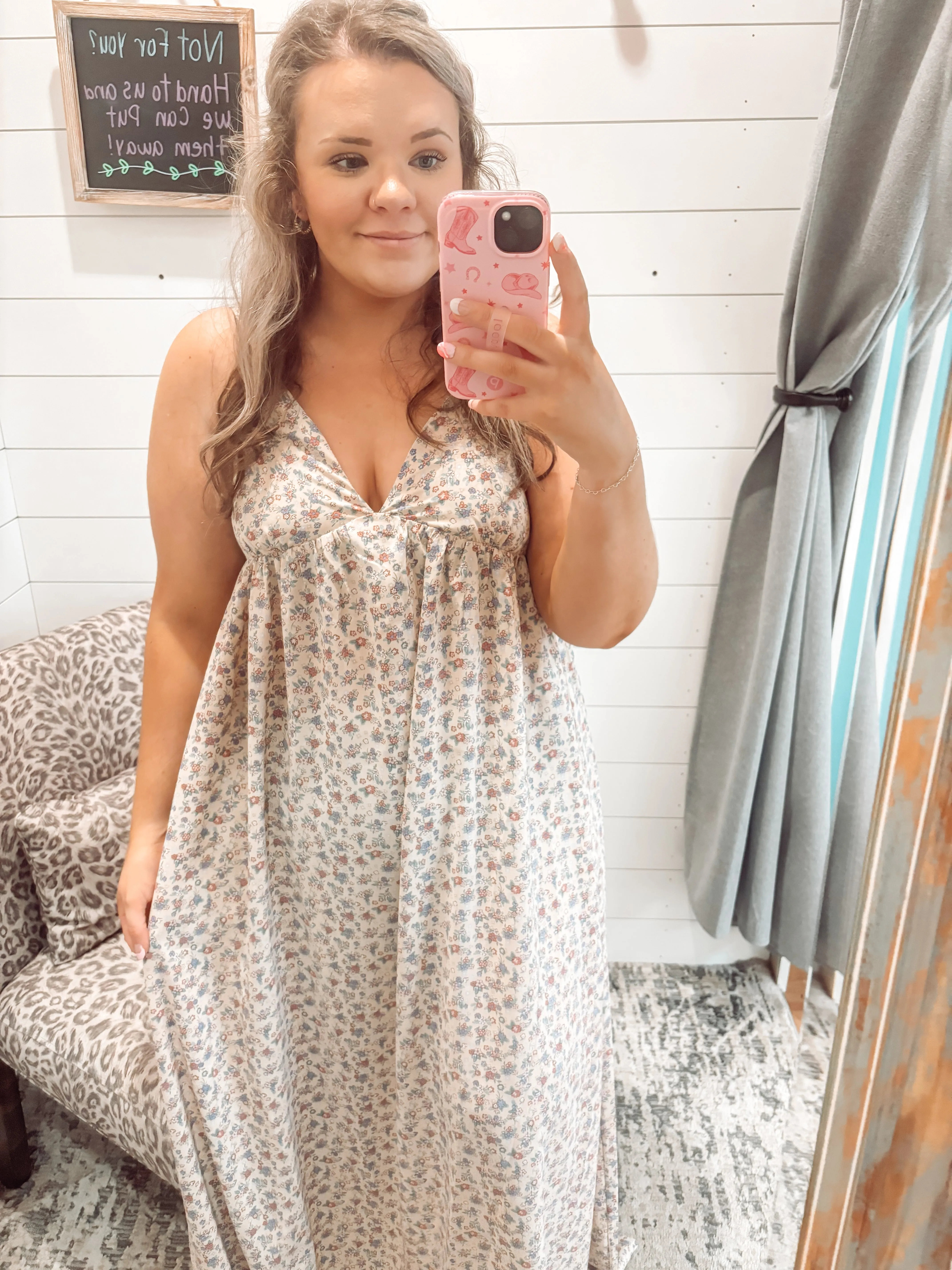 Radiate Positivity Floral Maxi Dress