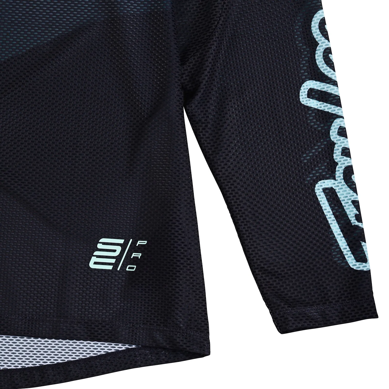 SE Pro Air Jersey Pinned Phantom / Aqua