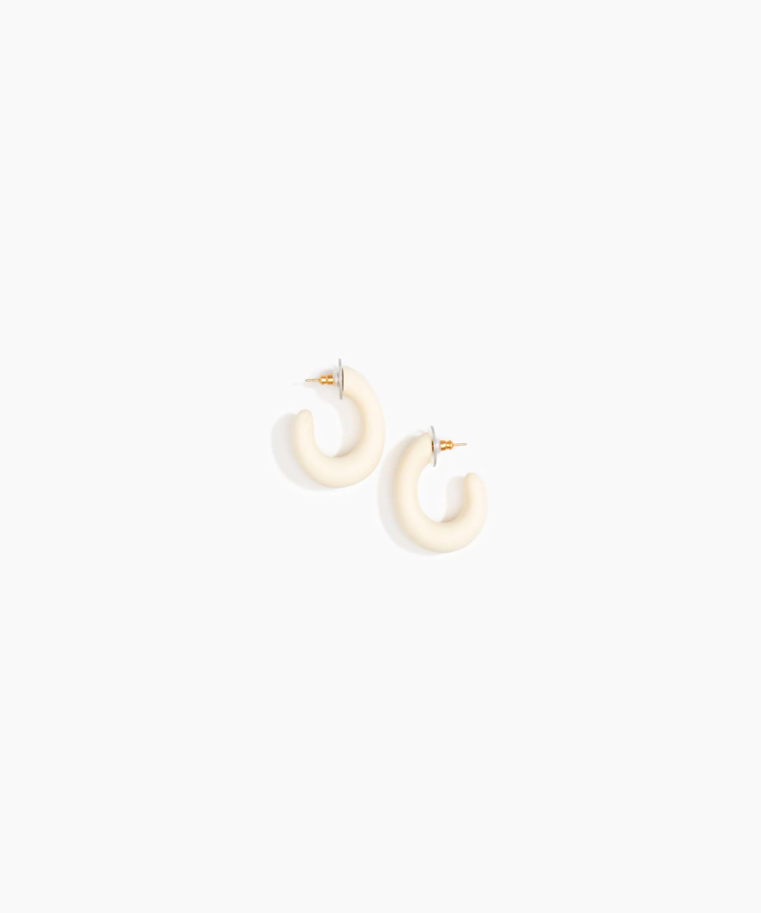 Small Pebble Loop Earrings