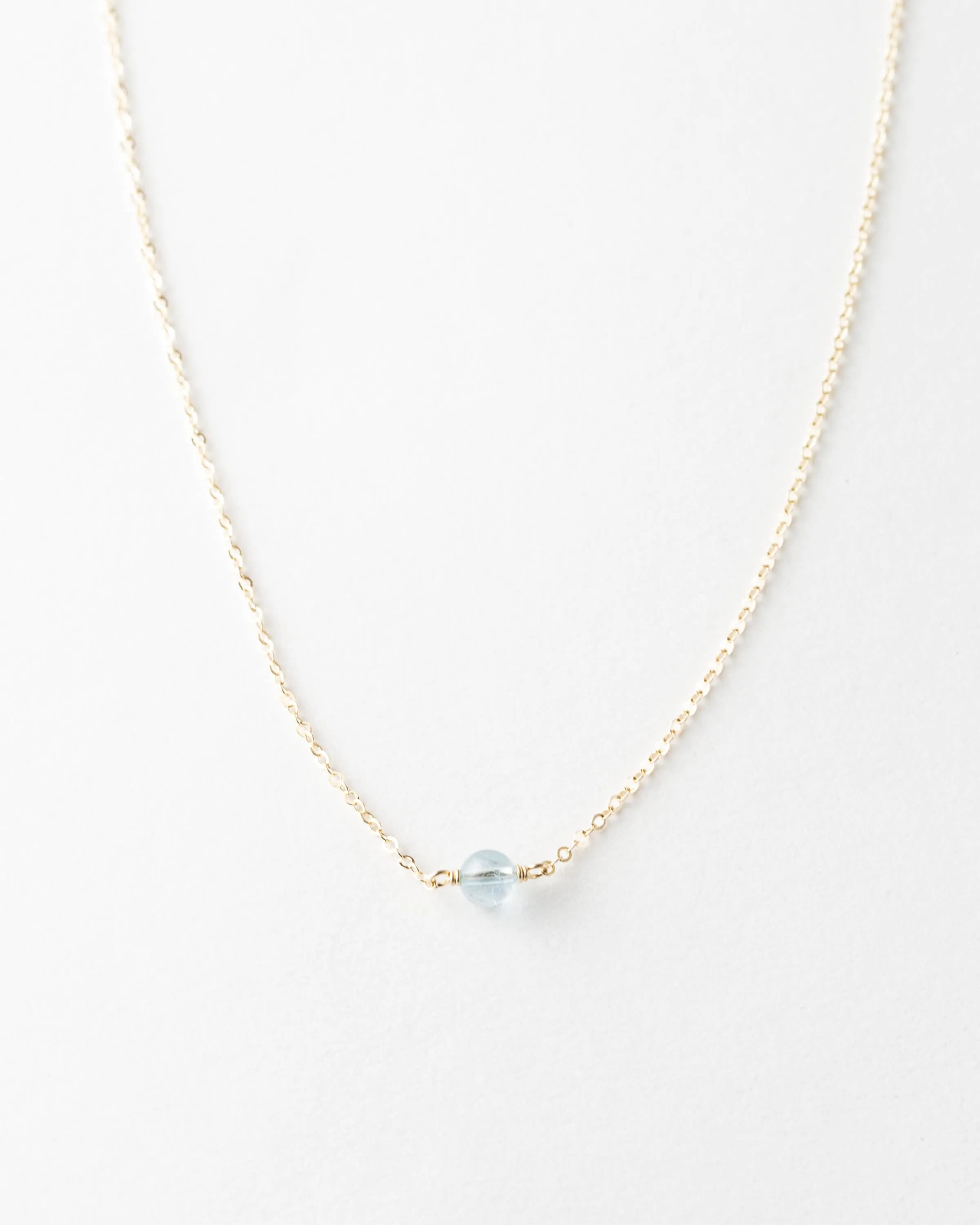 Solo Gemstone Necklace