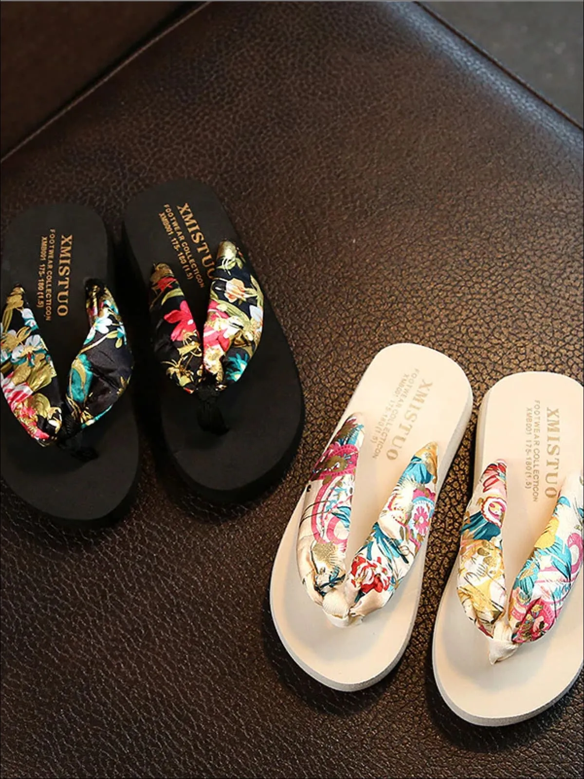 Tropical Themed Sandals By Liv and Mia