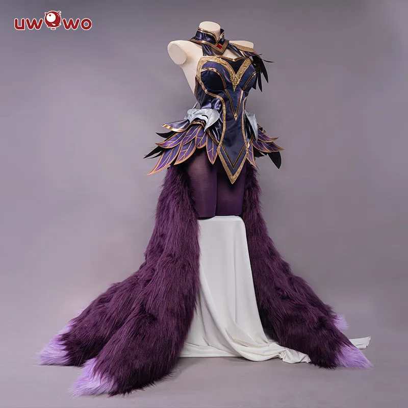 Uwowo Game League of Legends Coven Ahri Halloween Cosplay Costume