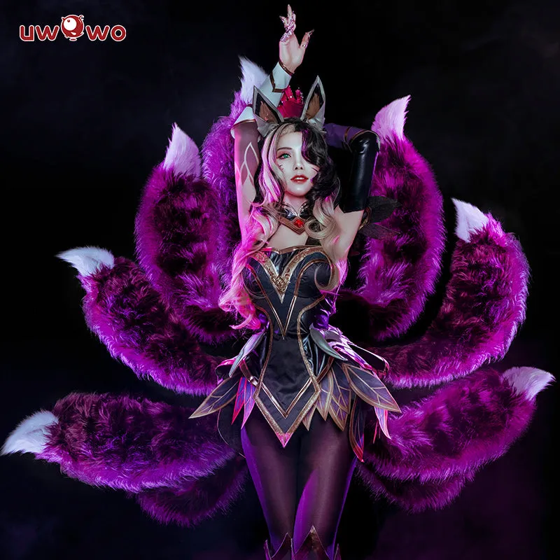 Uwowo Game League of Legends Coven Ahri Halloween Cosplay Costume