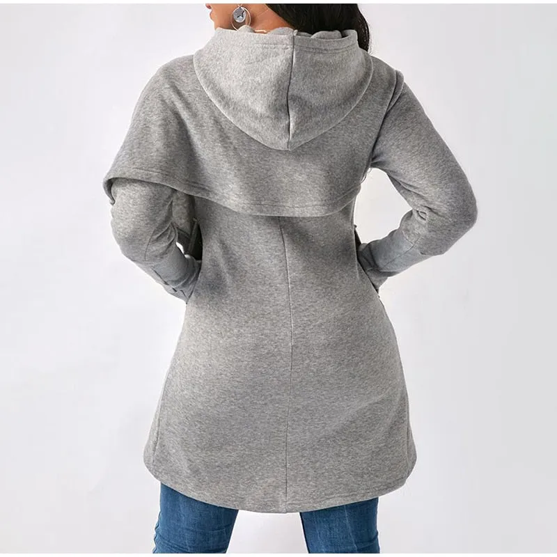 Women's Asymmetric Hoodie