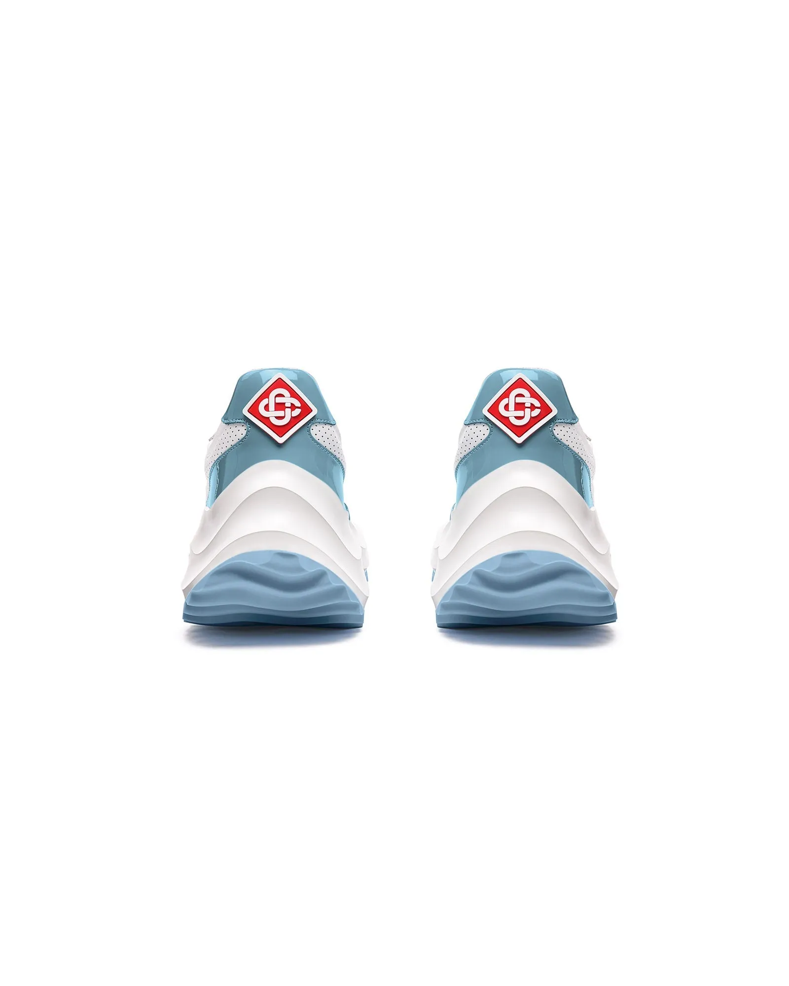 Womens Atlantis White & Powder Blue Sneaker